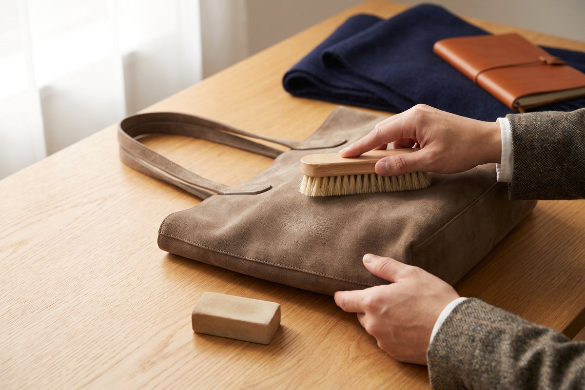 Nettoyer un sac en daim et l'entretenir sans l'abîmer – GARBELLE
