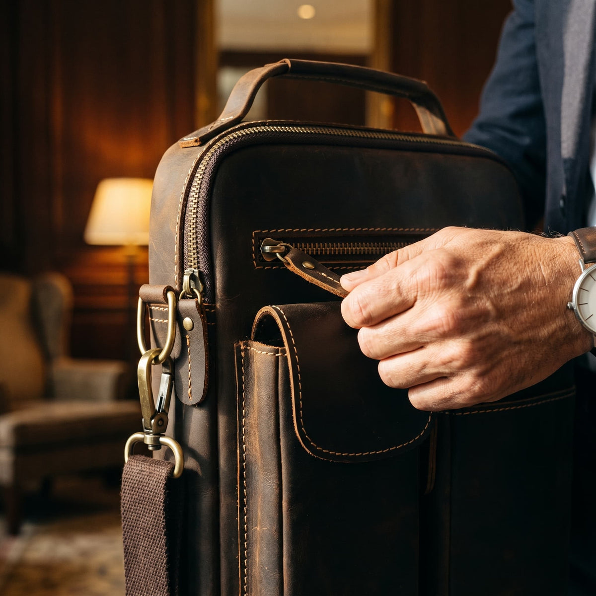 Messenger Bag – Zip Model